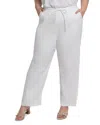 Nydj Relaxed Drawstring Pull On Pants