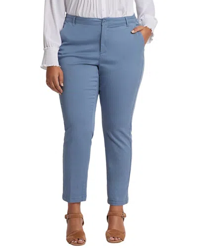 Nydj Plus Sadie Pant In Blue
