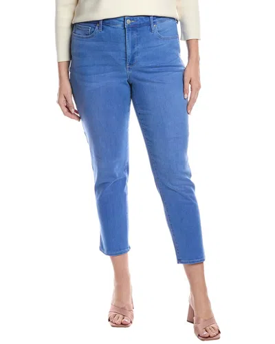 Nydj Plus Sheri Edgewater Ankle Crop Jean In Blue