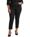 Nydj Plus Sheri Garden Ranch Slim Jean In Black