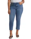 Nydj Barbara Fray Hem Ankle Bootcut Jeans