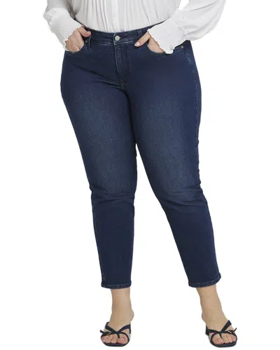 Nydj Plus Sheri Marvelous Ankle Crop Jean In Blue