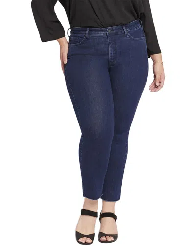 Nydj Sheri Fray Hem Ankle Slim Jeans In Mystique