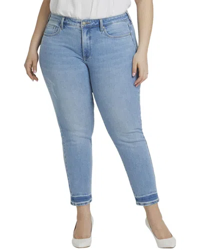 Nydj Plus Sheri Rivierasky Ankle Crop Jean In Blue