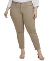 Nydj Plus Sheri Saddlewood Ankle Crop Jean