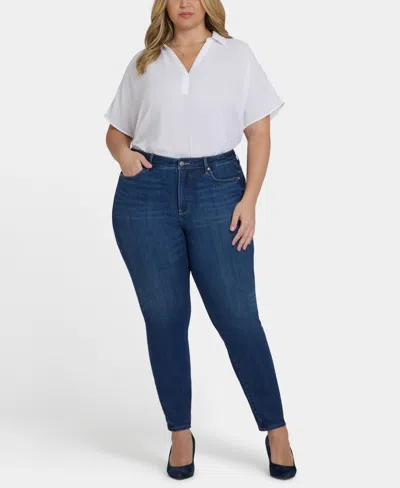 Nydj Plus Size Ami Skinny Jeans In Blue