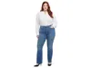 Nydj Plus Barbara Cascade Wave Bootcut Jean In Blue