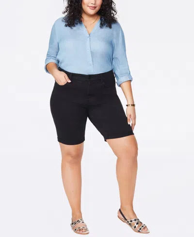 Nydj Plus Size Briella Roll Cuff Denim Shorts