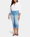 Nydj Plus Size Chloe Skinny Capri Jeans In Debut