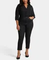 Nydj Plus Sheri Garden Ranch Slim Jean In Gardenranch
