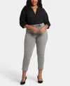Nydj Plus Size Curve Shaper Sheri Slim Ankle Jeans In Island Pines