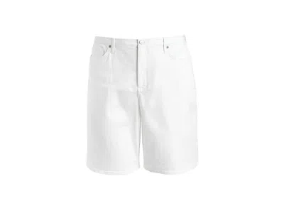 Nydj Plus Size Lilly Shorts In Optic White