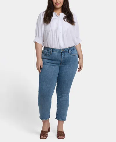 NYDJ PLUS SIZE MARILYN STRAIGHT ANKLE JEANS