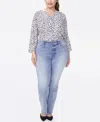 Nydj Plus Marilyn Biscayne Straight Leg Jean In Biscayne