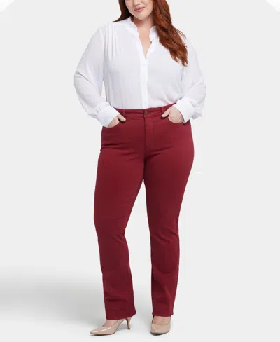 Nydj Plus Size Marilyn Straight Pull On Jeans