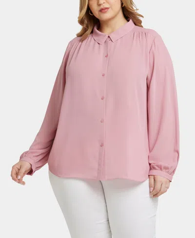 NYDJ PLUS SIZE MODERN BLOUSE