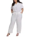 Nydj Plus Size Relaxed Drawstring Pants