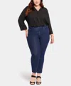 Nydj Plus Size Sheri Slim Ankle Jeans In Mystique