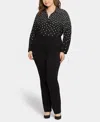 Nydj Plus Size Modern Legging Pant In Black