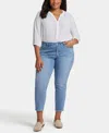 Nydj Plus Stella Crescent Shore Tapered Jean In Crescent Shore