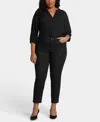 Nydj Plus Sheri Garden Ranch Slim Jean In Eternity