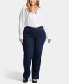 Nydj Plus Size Teresa Trouser Jeans In Burbank Wash