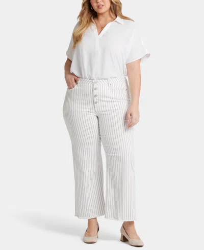 NYDJ PLUS SIZE TERESA WIDE LEG ANKLE JEANS