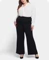 Nydj Wide Leg Pants In Black