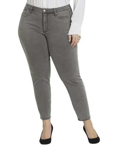 Nydj Plus Stella Palmas Tapered Jean In Gray