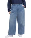 Nydj Teresa Pleated Ankle Wide Leg Jeans