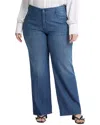 Nydj Teresa Fray Hem Ankle Wide Leg Jeans