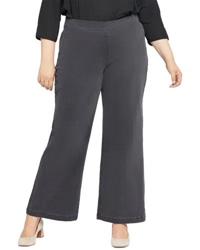 Nydj Plus Size Pull On Teresa Wide Leg Jeans In Sierra