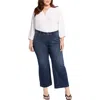 Nydj Mona High Waist Ankle Wide Leg Trouser Jeans In Multi