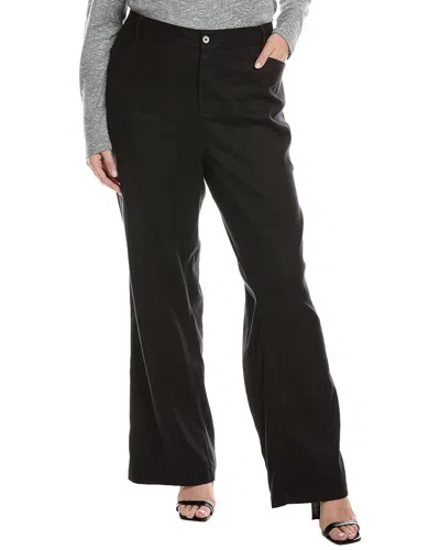 Nydj Plus Trouser Black Straight Leg Jean