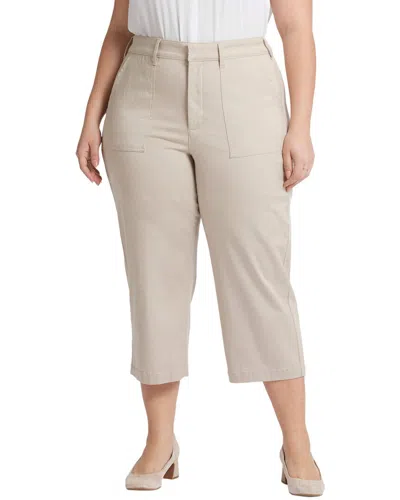 NYDJ PLUS UTILITY FEATHER PANT JEAN