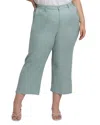 Nydj Plus Wide Leg Capri Pants