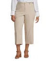 Nydj Plus Wide Leg Cargo Capri Pants
