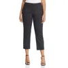 NYDJ PLUS WOMENS HIGH-RISE CROPPED ANKLE PANTS