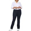 Nydj Plus Womens Stretch Denim Bootcut Jeans In Multi