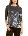 Nydj Pointelle Pullover In Grey