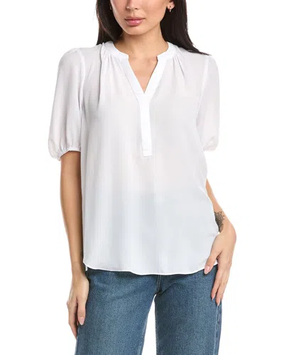 Nydj Popover Blouse In White
