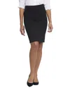 Nydj Womens Pocket Polyester Midi Skirt