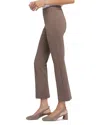 Nydj Pull On Slim Ankle Pants In Brown