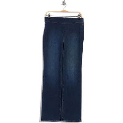 Nydj Pull On Straight Leg Jeans In Wonderland