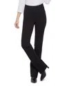 Nydj Pull On Straight Leg Pants In Black