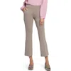 Nydj Pull-on Ankle Flare Pants In Gray