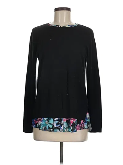 Pre-owned Nydj Pullover Sweater In Black