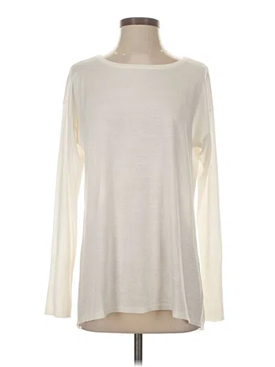 Pre-owned Nydj Pullover Sweater In Ivory