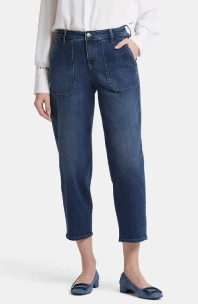 Nydj Relaxed Ankle Utility Jeans In Wellspring