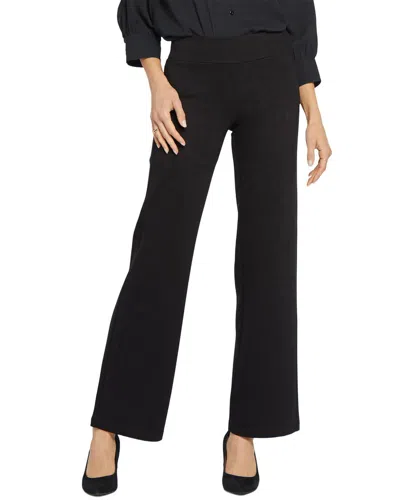 Nydj Relaxed Black Straight Leg Jean In Brown